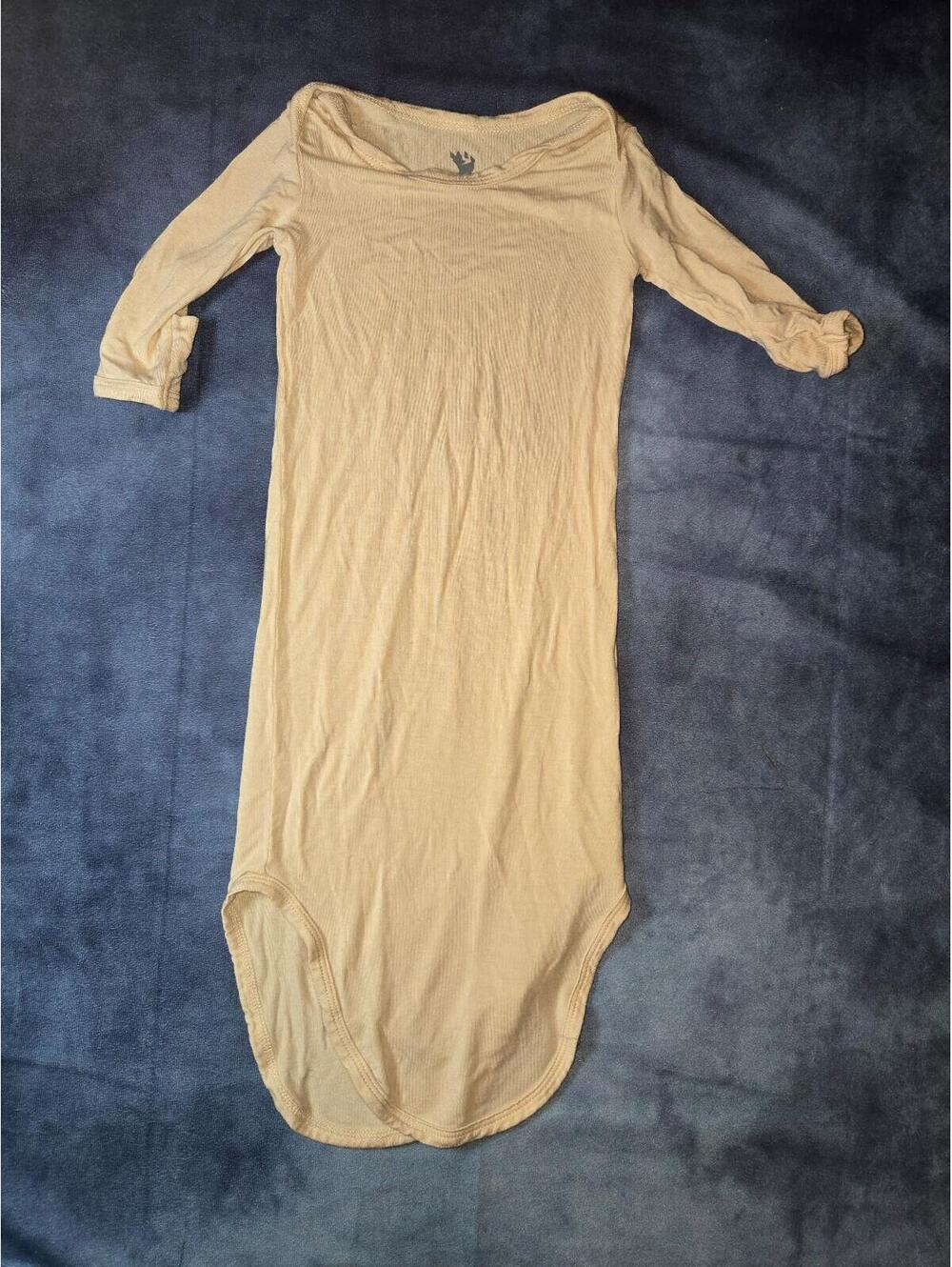 Frolic & fawn bamboo infant knotted gown